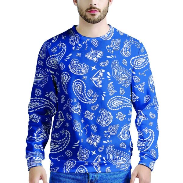 Blue Bandana Men’s Sweatshirt