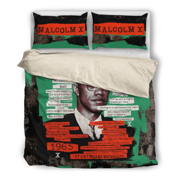 Malcolm X – Pillow & Duvet Covers Bedding Set