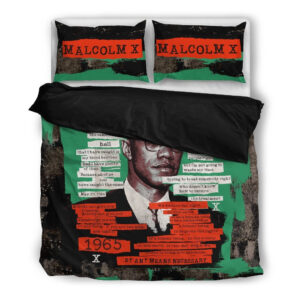 Malcolm X Pillow Duvet Covers Bedding Set f0afb66c 0fe9 49b9 aa6c e60d196774a8