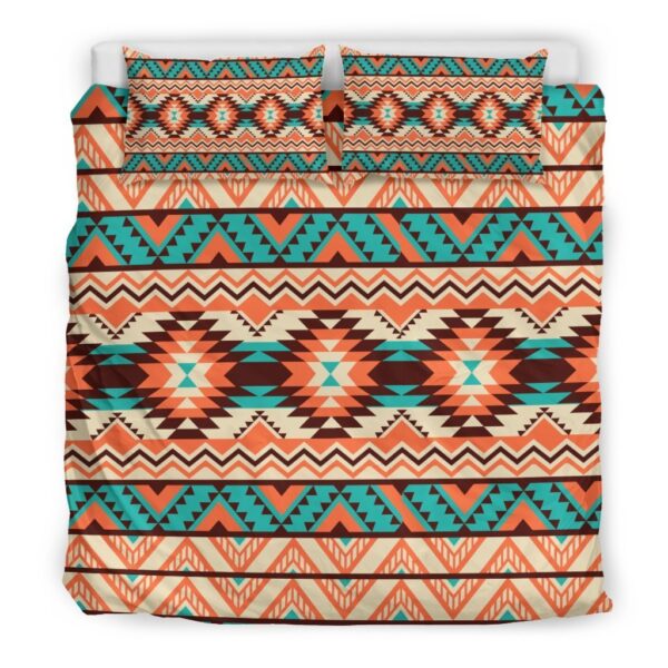 Native American Navajo Indians Aztec Tribal Print Duvet Cover Bedding Set