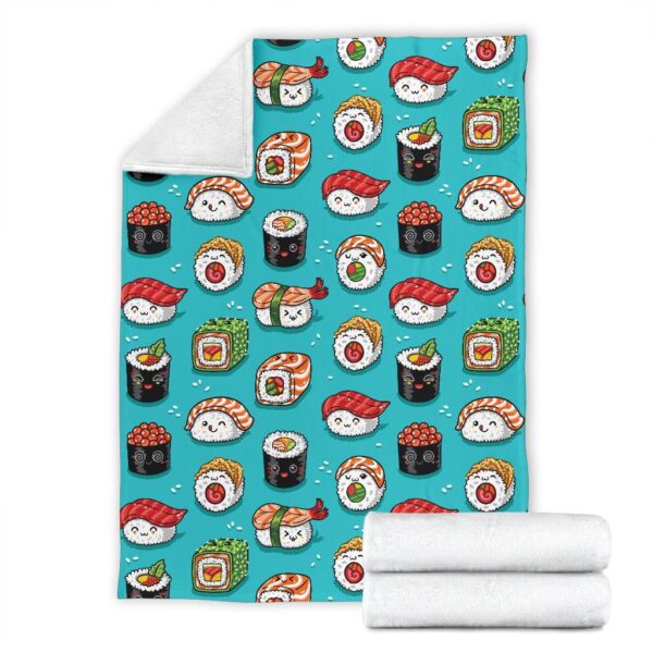 Pattern Print Sushi Blanket