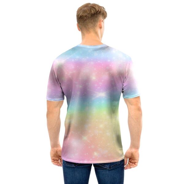 Psychedelic Trippy Holographic Men T Shirt
