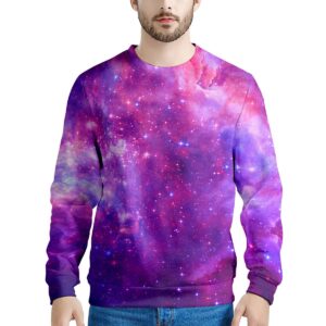 Purple Galaxy Space Mens Sweatshirt ac66992c e6c1 4f9a b2a7 91c6366219c8