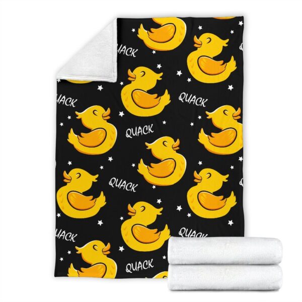 Rubber Duck Print Pattern Blanket