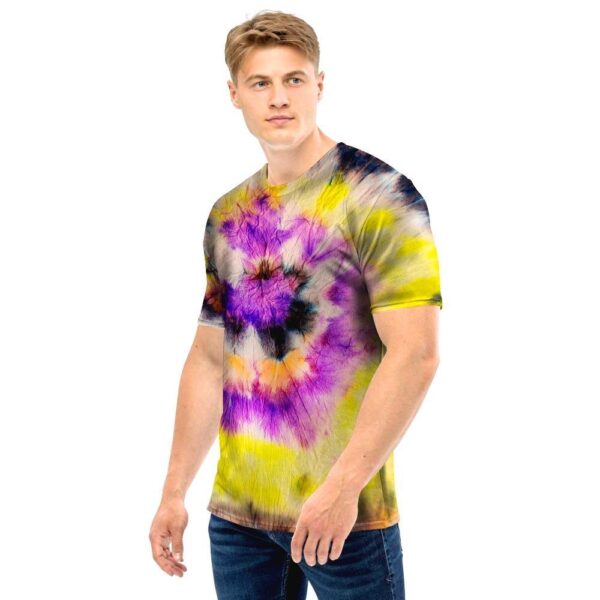 Spiral Hippie Tie Dye Men T Shirt