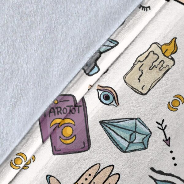 Tarot Pattern Print Blanket